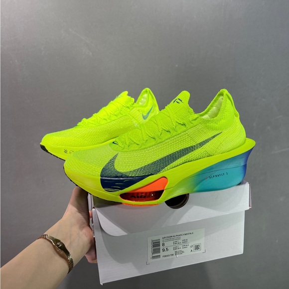 Nike Other - Nike Alphafly 3 Neon Green Athletic Shoes